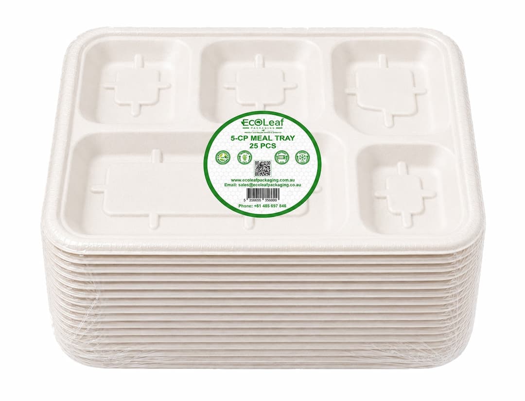 5-CP Square Meal Tray Plate